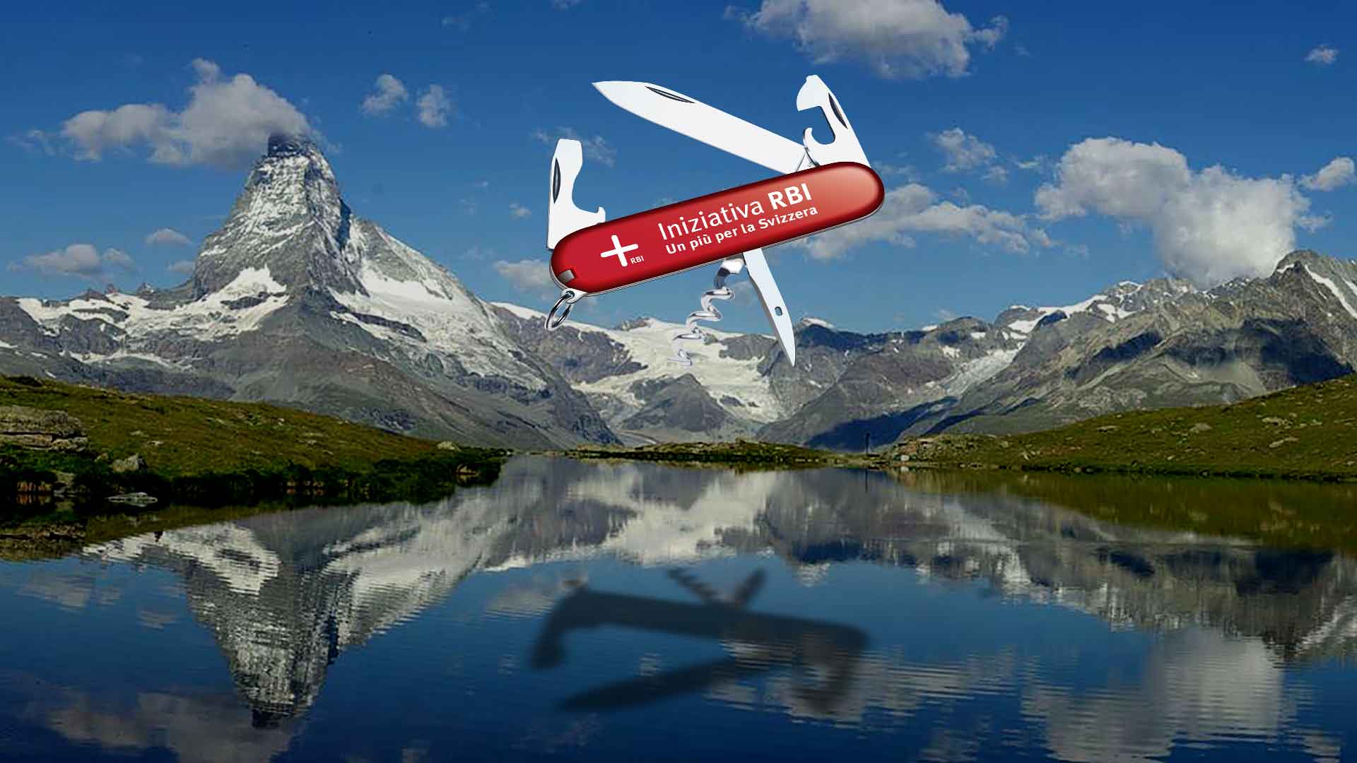 Coltello svizzero nel cielo del Cervino